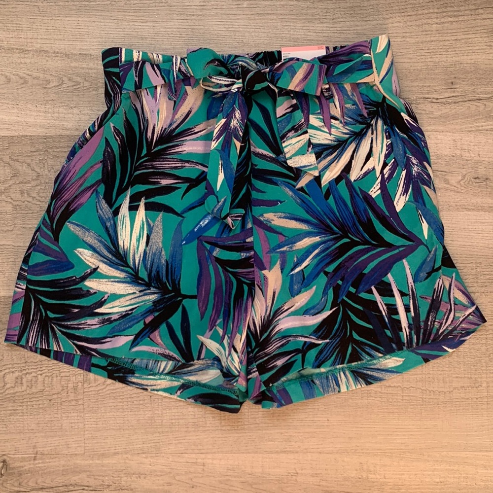 2 Cute tie waist soft shorts. Brand new with tags. 2 for the price of 1.